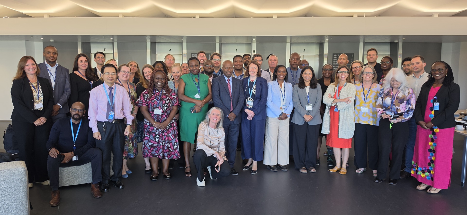 Group photo from the NTD Supply Chain Forum (NTD-SCF), the Supply Chain Technical Support Mechanism (SCTSM) and the Global Coordination and Stewardship Committee (GCSC) meetings