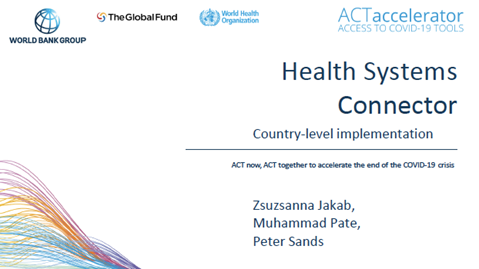 Health Systems Connector country-level implementation